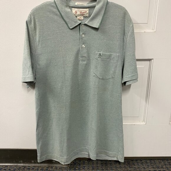 Penguin Heritage Slim-Fit Polo Shirt Size LG - Picture 2 of 5
